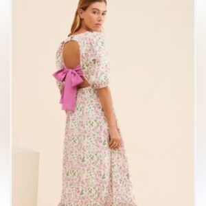 Sister Jane sweet floral garden party midi dress xl